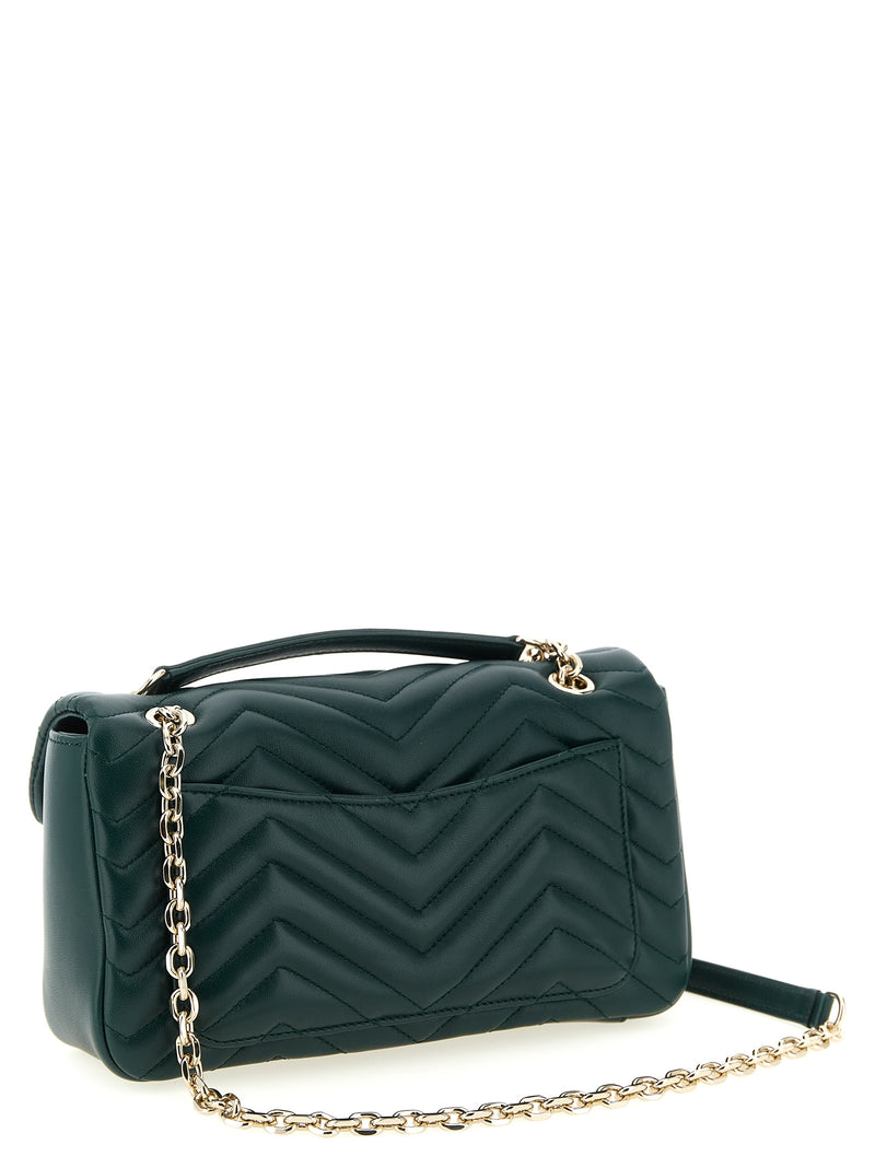 Gucci GG Marmont Bicolor Lamb Leather Shoulder Bag