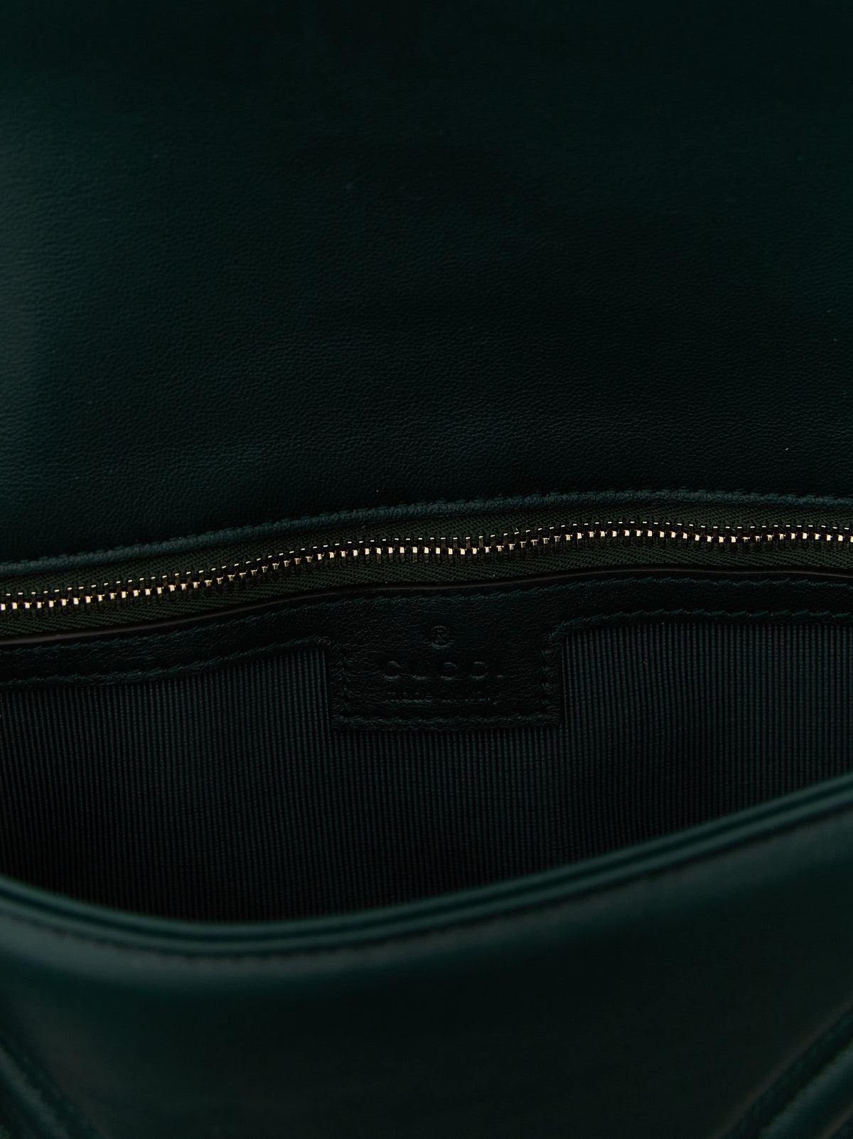 Sac porté épaule Gucci en cuir d'agneau bicolore