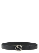 Gucci Black Calfskin Regular Belt