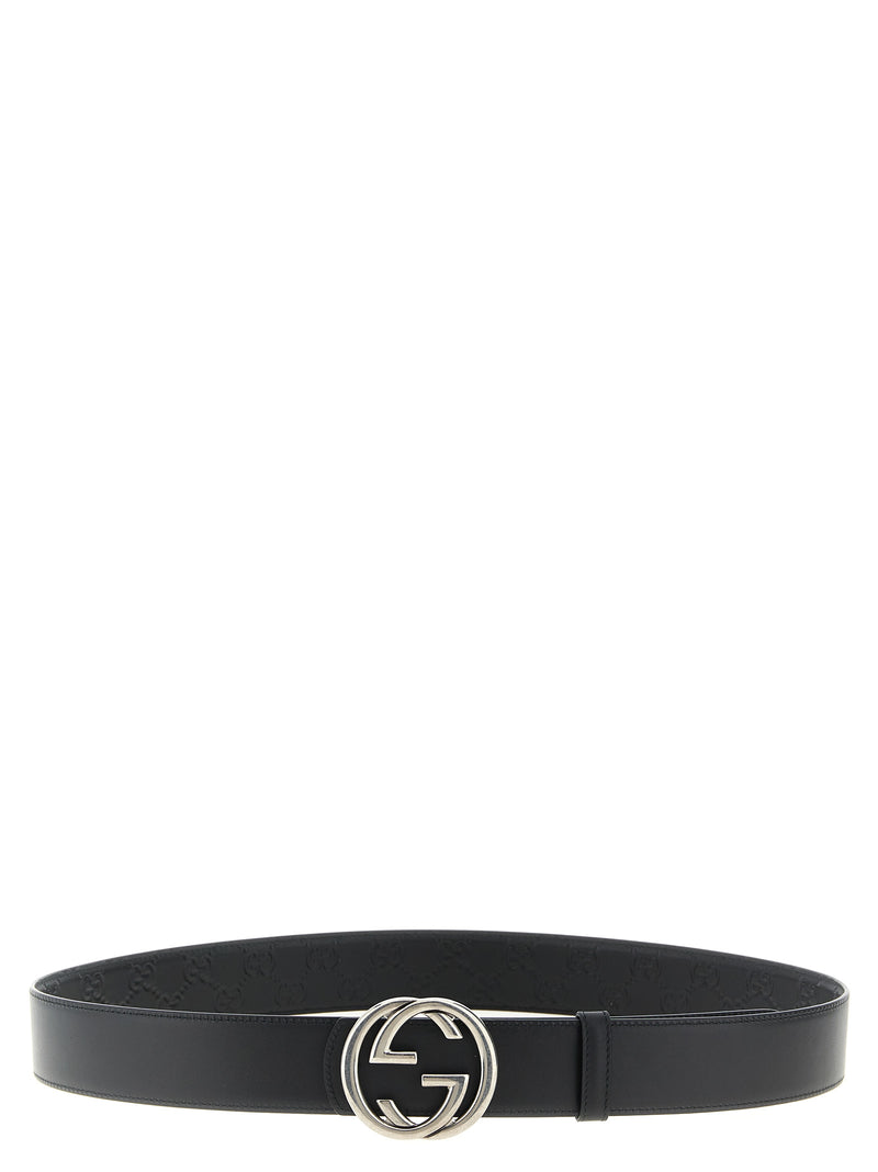 Gucci Black Calfskin Regular Belt - Versatile Luxury Accessory