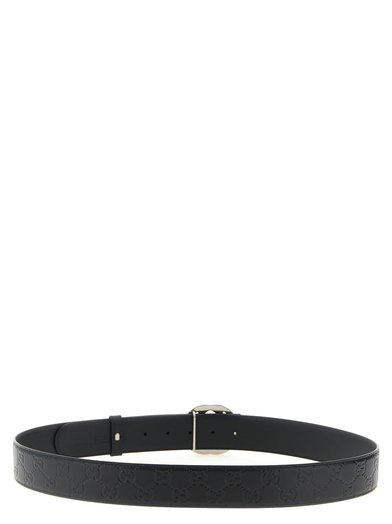 Gucci Black Calfskin Regular Belt - Versatile Luxury Accessory