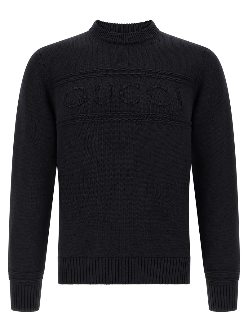 Cardigan Gucci en coton noir