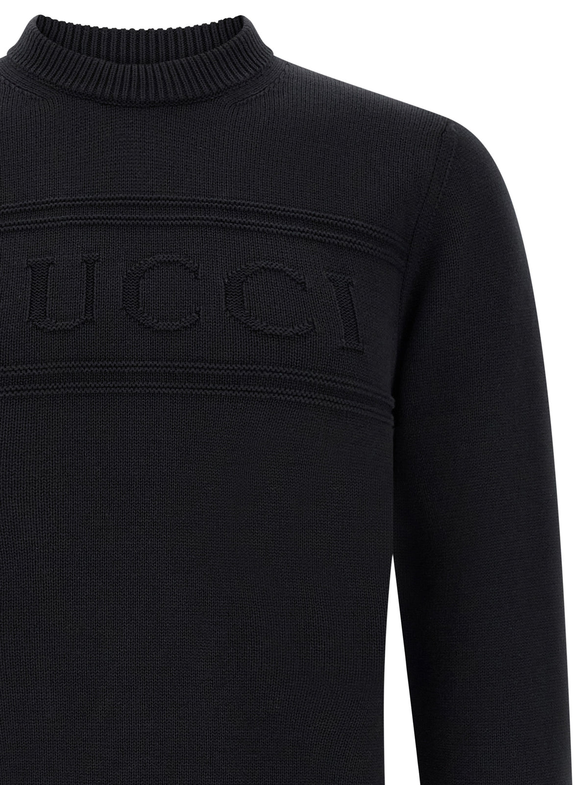 Cardigan Gucci en coton noir