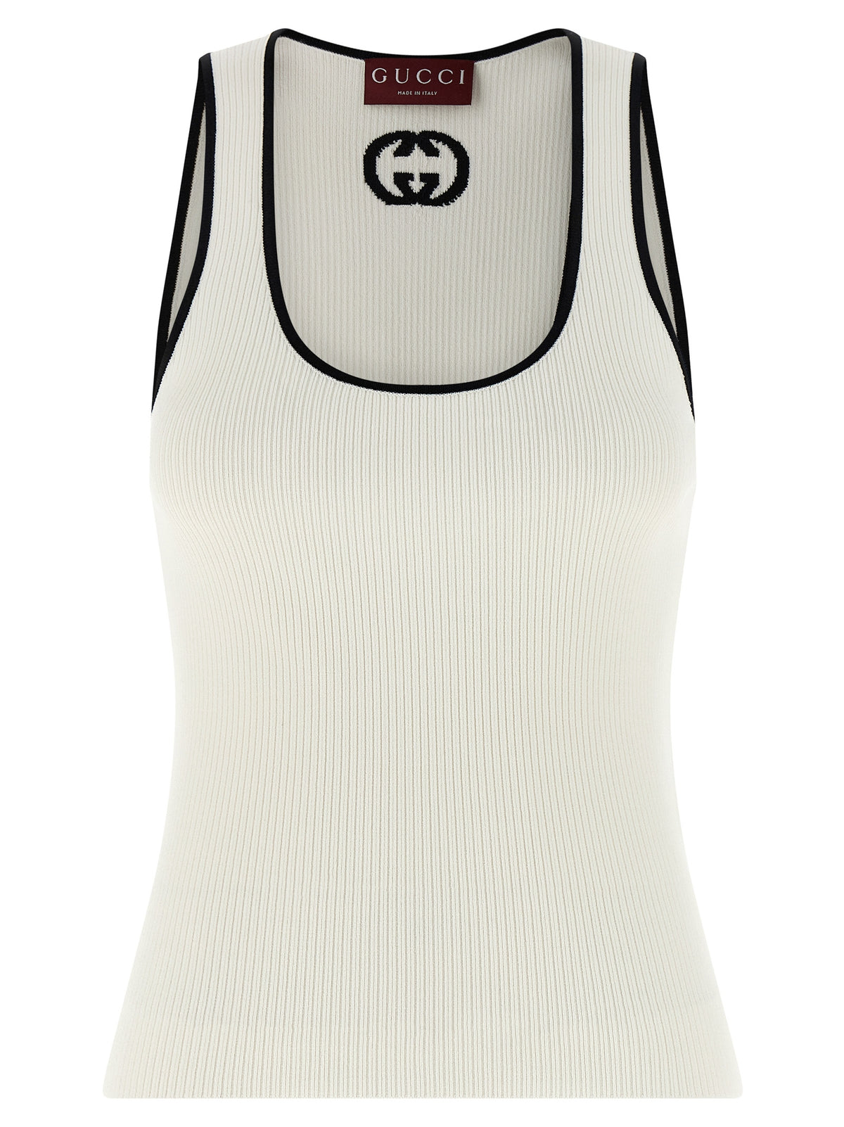 Gucci Bicolor Viscose Tank Top - Stylish and Chic