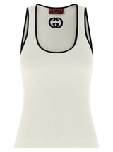 Gucci Bicolor Viscose Tank Top - Stylish and Chic