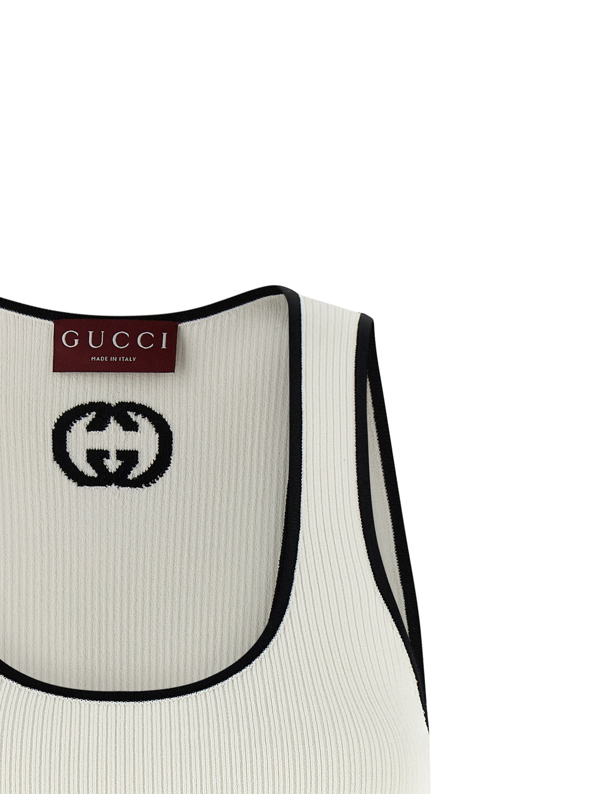Gucci Bicolor Viscose Tank Top - Stylish and Chic