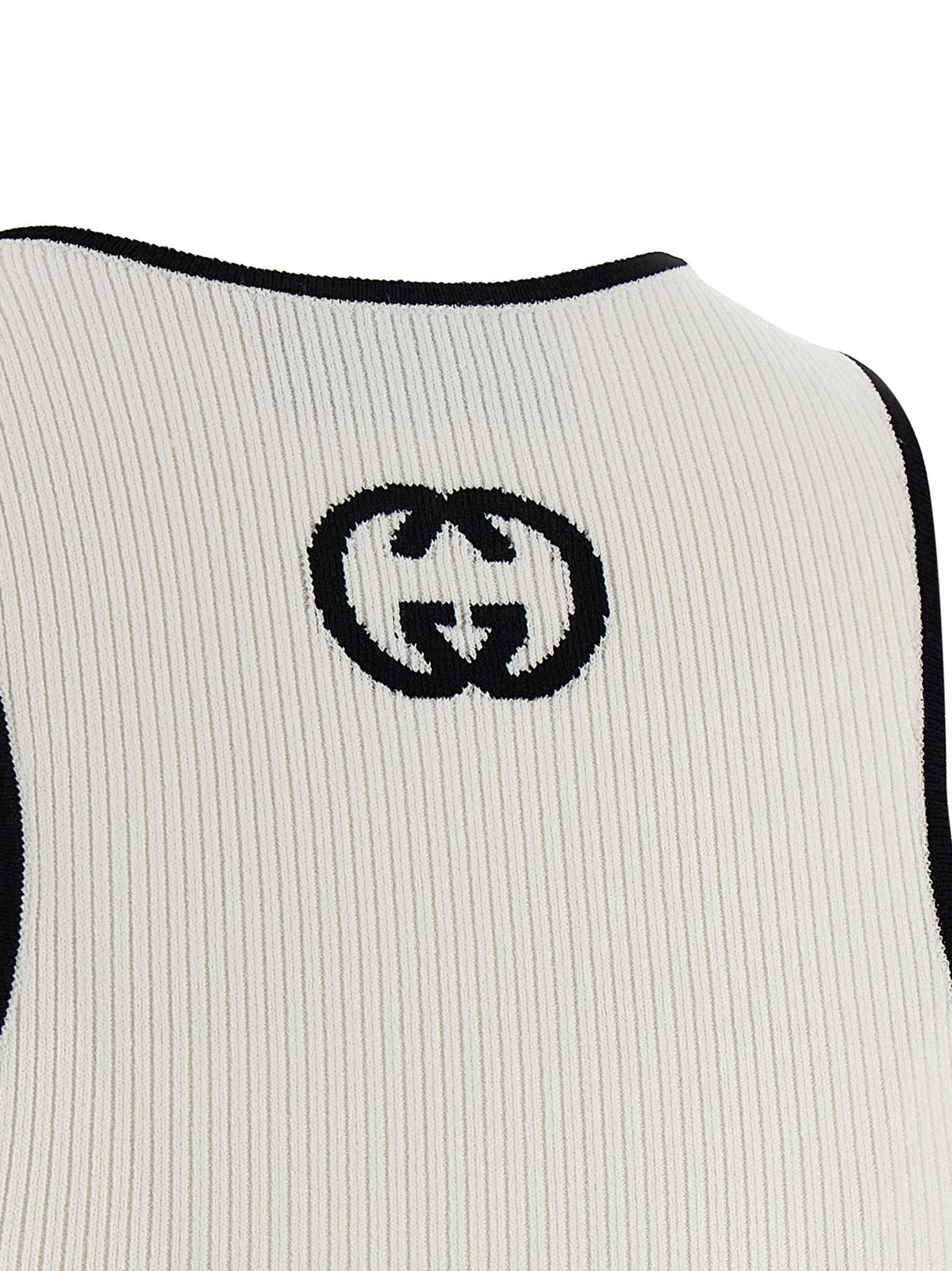 Gucci Bicolor Viscose Tank Top - Stylish and Chic