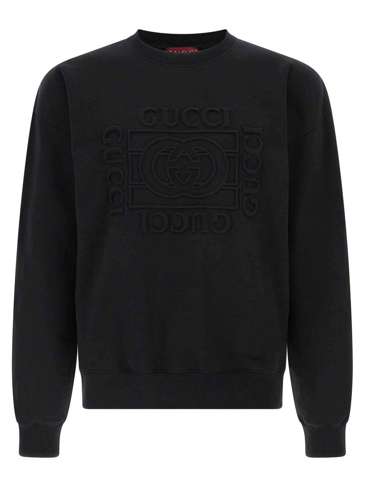 Sweat-shirt Gucci en coton noir