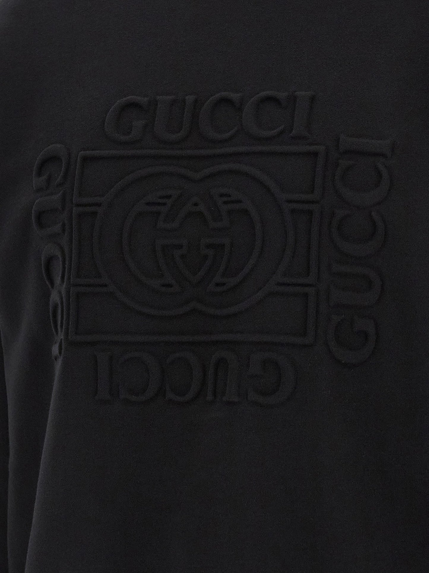 Gucci Black Cotton Sweatshirt