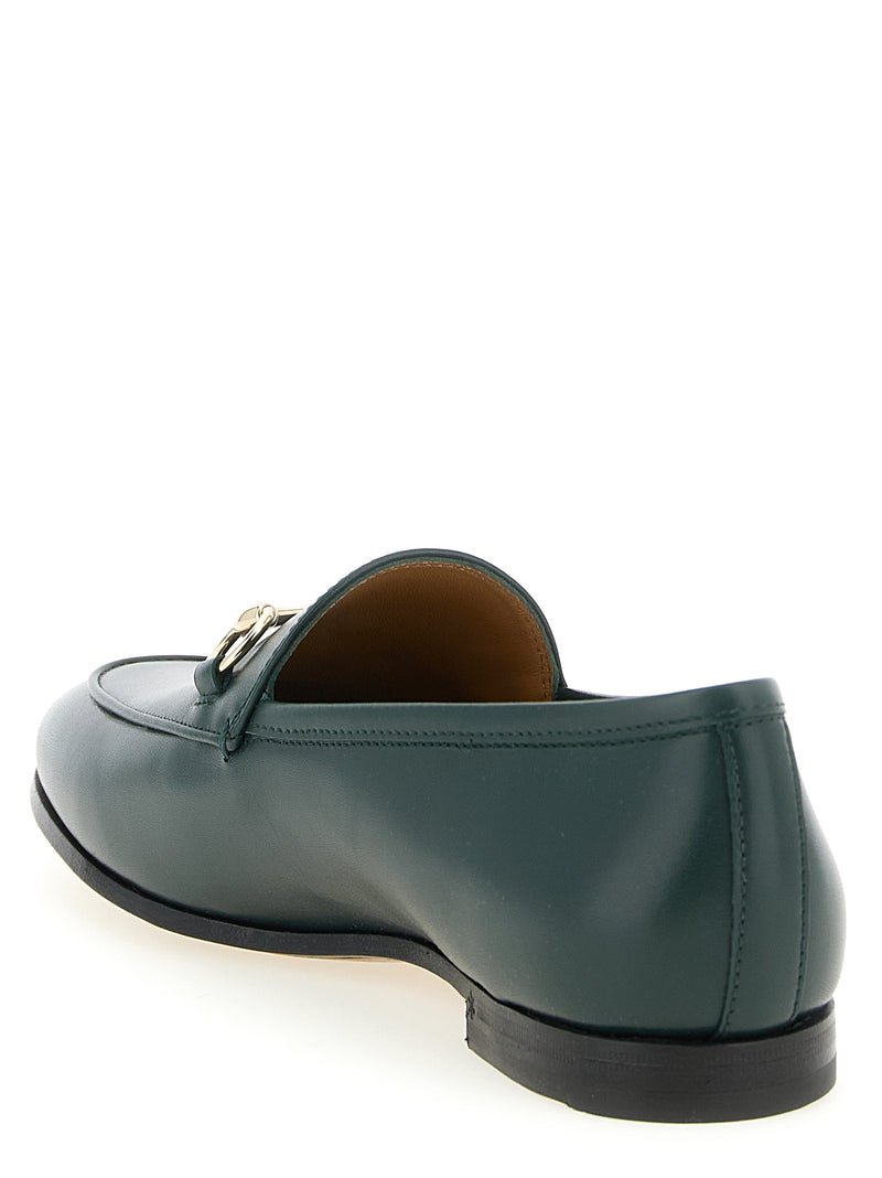 Mocassins à enfiler Gucci en cuir de veau bicolore