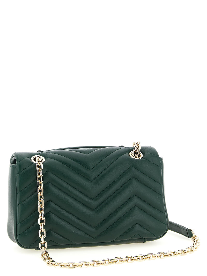 Sac porté épaule Gucci en cuir d'agneau bicolore