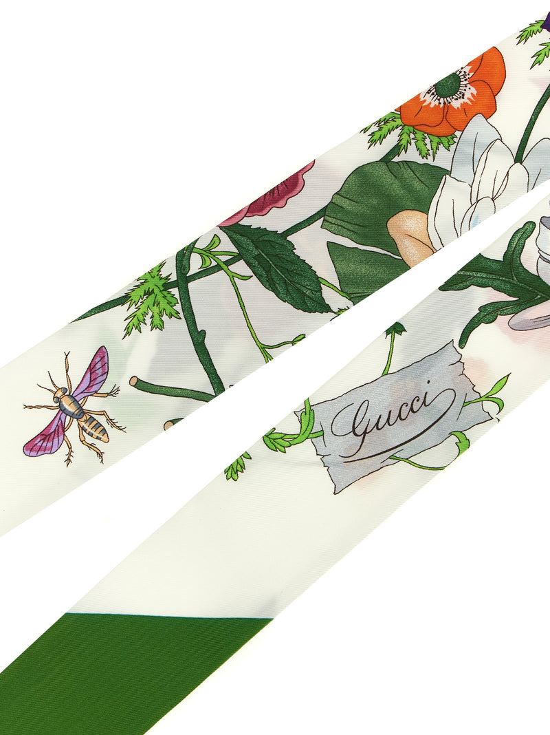 Foulard en Soie Bicolore Gucci