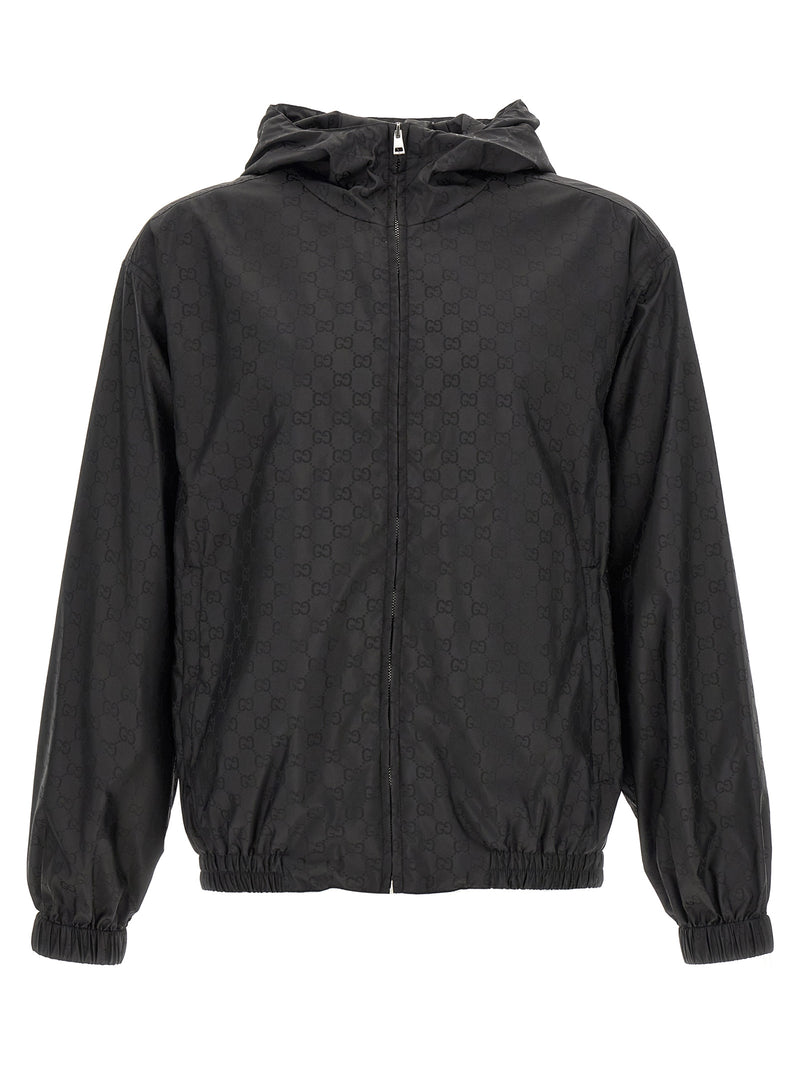 Gucci Black Polyamide Shell Jacket - Stylish & Functional