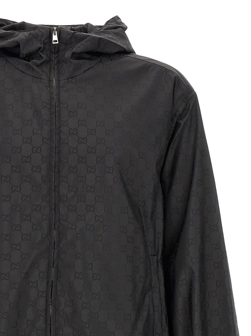 Gucci Black Polyamide Shell Jacket - Stylish & Functional