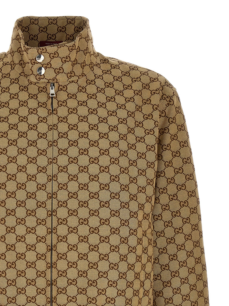 Gucci Beige Cotton Bomber
