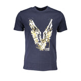Cavalli Class Blue Cotton Men's T-Shirt