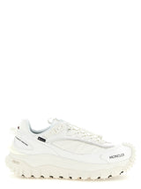 Moncler Trailgrip GTX White Leather Athletic Sneakers