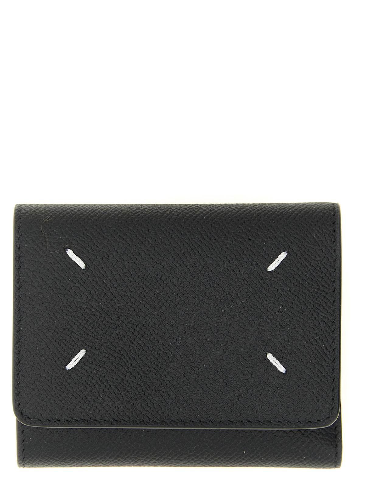 Maison Margiela Black Calfskin Cardholder - Elegant Minimalism