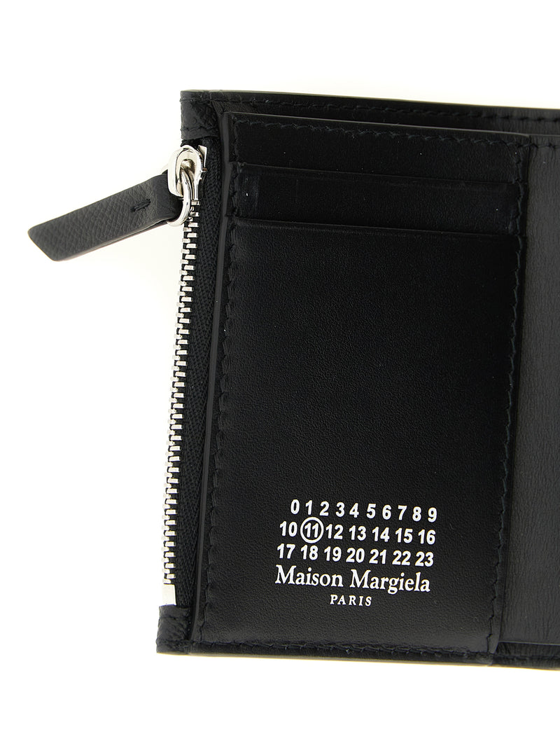 Maison Margiela Black Calfskin Cardholder - Elegant Minimalism
