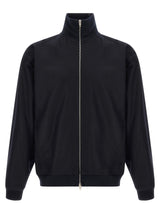 Veste longue Jil Sander en laine bleue