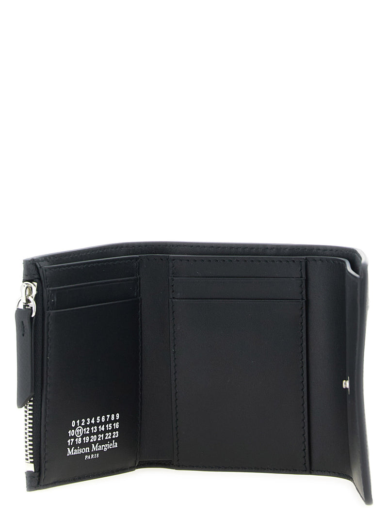 Maison Margiela Black Calfskin Cardholder - Elegant Minimalism