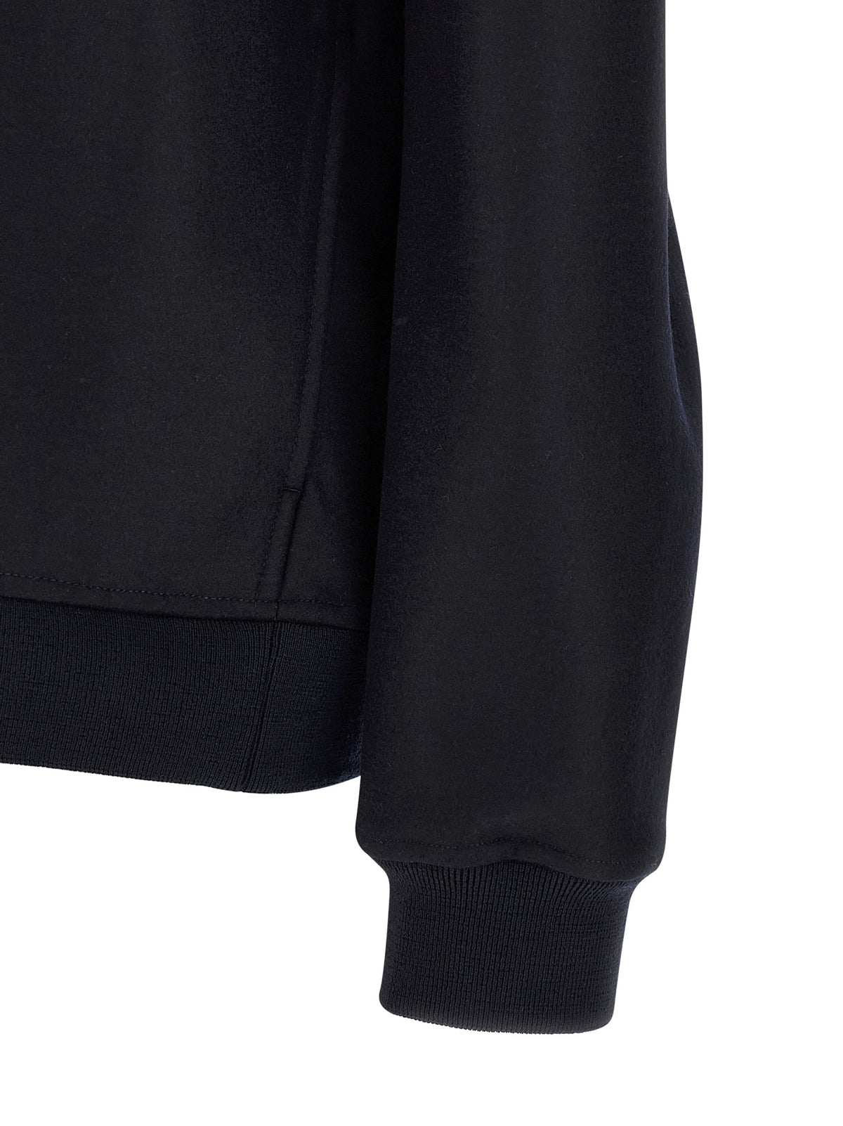 Veste longue Jil Sander en laine bleue