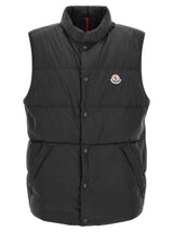 Moncler Gilet Sans Manches en Polyamide Noir