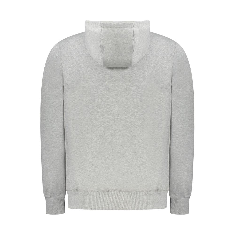 North Sails Gray Cotton Men's Hoodie Sweatshirt