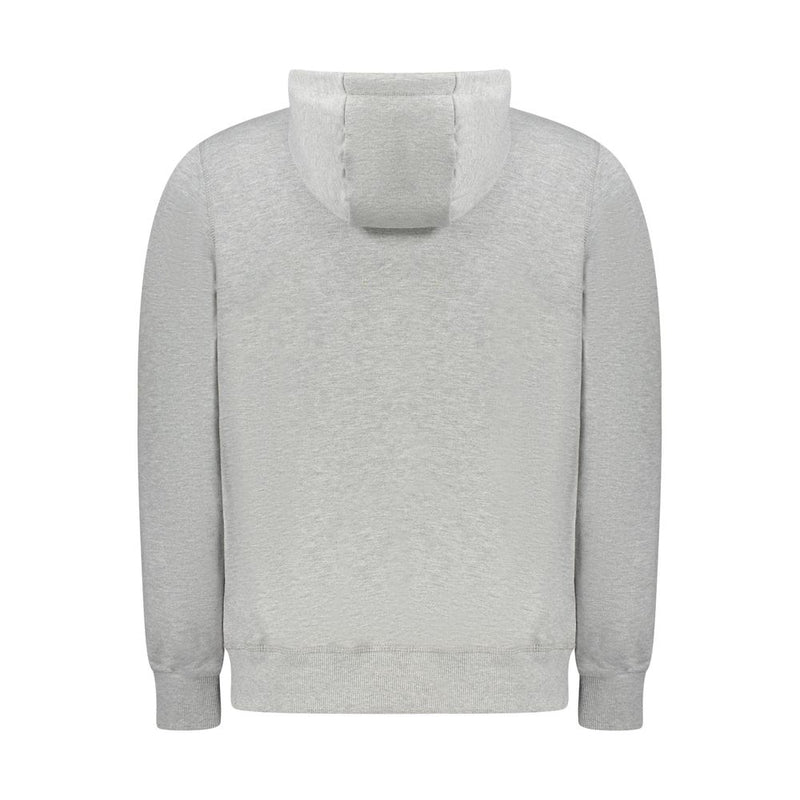 North Sails Gray Cotton Men's Hoodie Sweatshirt