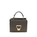 Coccinelle Brown Calf Leather Arlettis Handbag