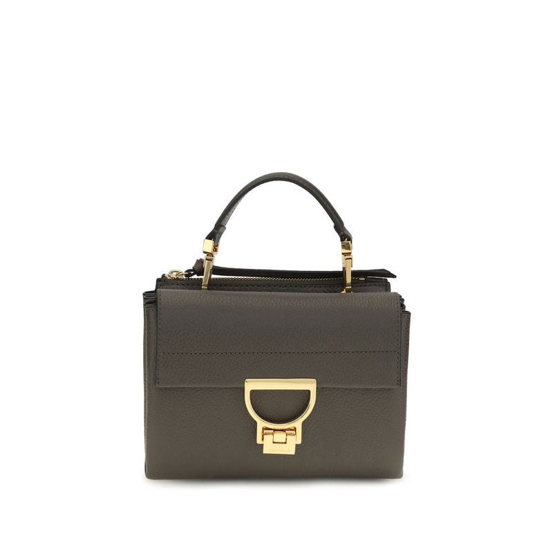 Coccinelle Brown Calf Leather Arlettis Handbag