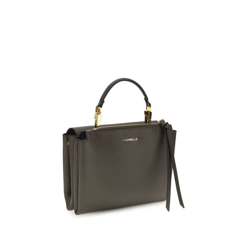 Coccinelle Brown Calf Leather Arlettis Handbag