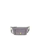 Coccinelle Gray Calf Leather Bos Taurus Shoulder Bag
