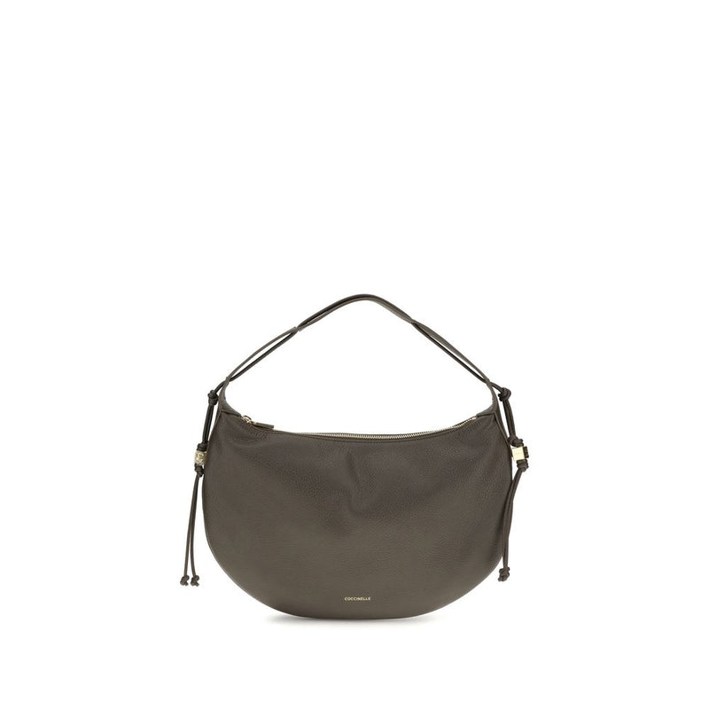 Coccinelle Brown Calf Leather Bos Taurus Shoulder Bag