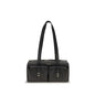 Coccinelle Black Calf Leather Bos Taurus Shoulder Bag