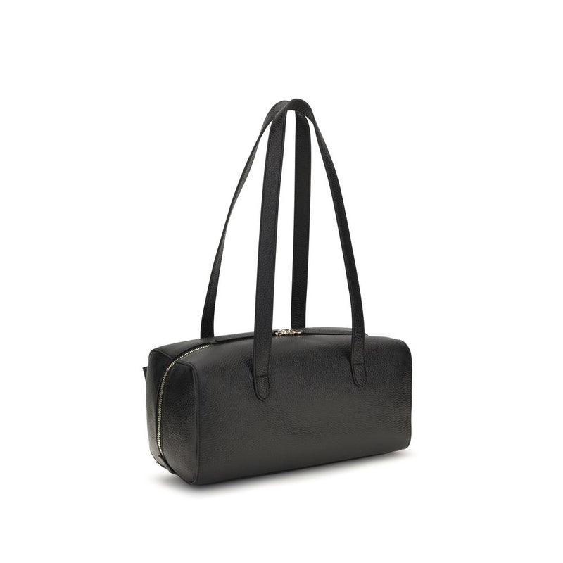 Coccinelle Black Calf Leather Bos Taurus Shoulder Bag