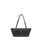 Savette Black Calf Leather Bos Taurus Shoulder Bag
