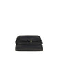 Moschino Black Goatskin Clutch Bag