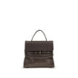 Moschino Brown Goatskin Handbag
