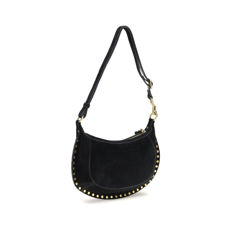 Isabel Marant Black Calf Leather Bos Taurus Shoulder Bag