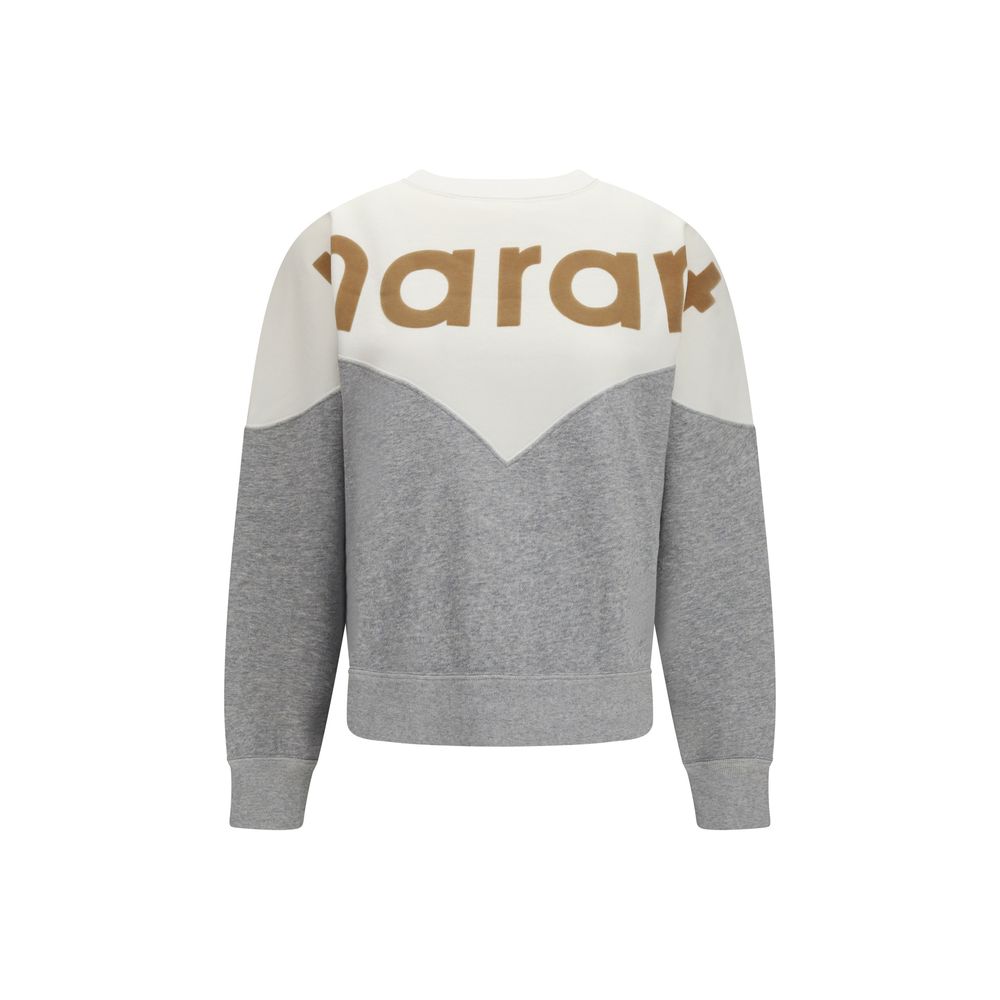 Sweat-shirt gris en coton Isabel Marant Étoile