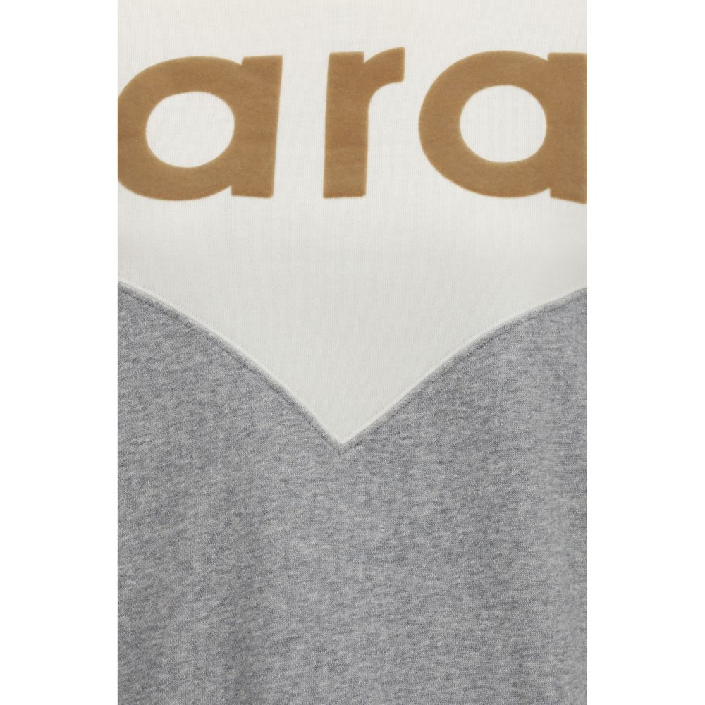 Sweat-shirt gris en coton Isabel Marant Étoile