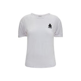T-shirt en lin blanc Isabel Marant Étoile