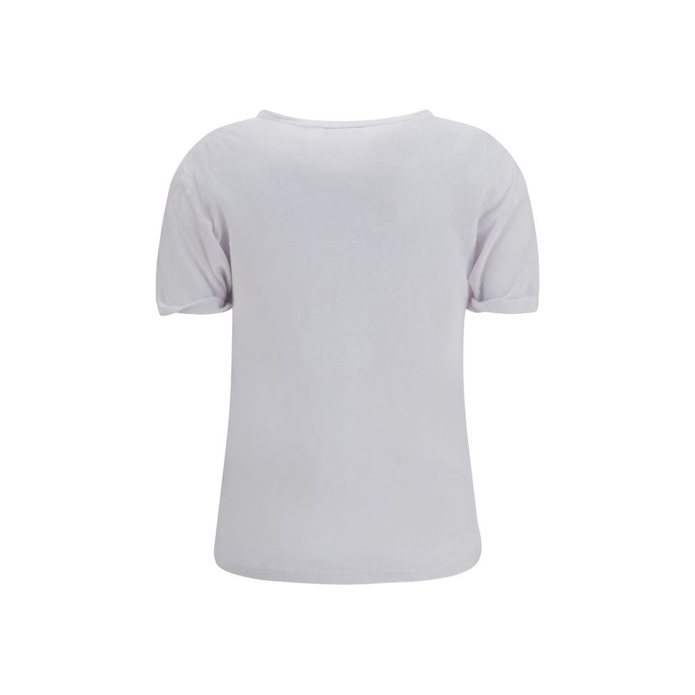 T-shirt en lin blanc Isabel Marant Étoile