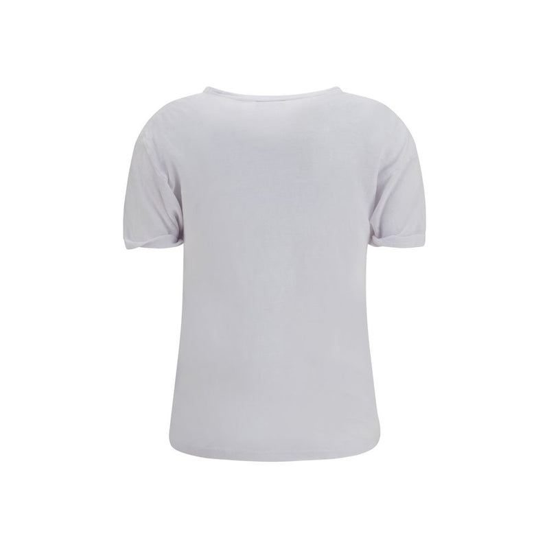T-shirt en lin blanc Isabel Marant Étoile