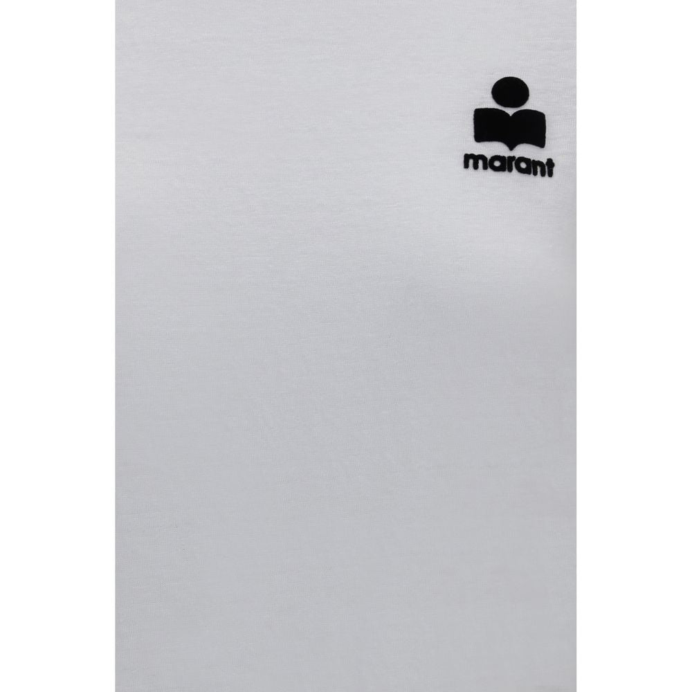 T-shirt en lin blanc Isabel Marant Étoile
