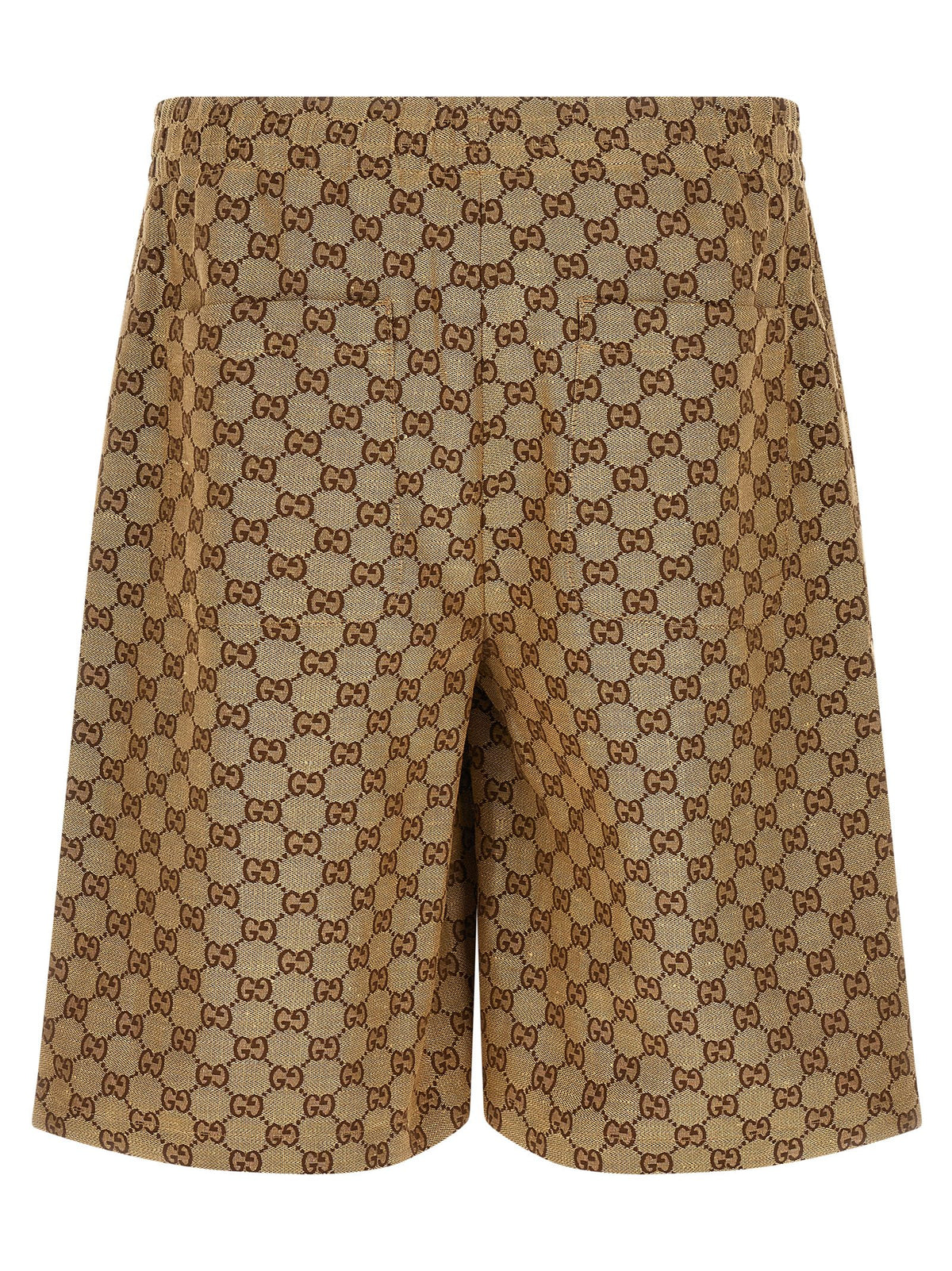 Short Bermuda Gucci en lin beige