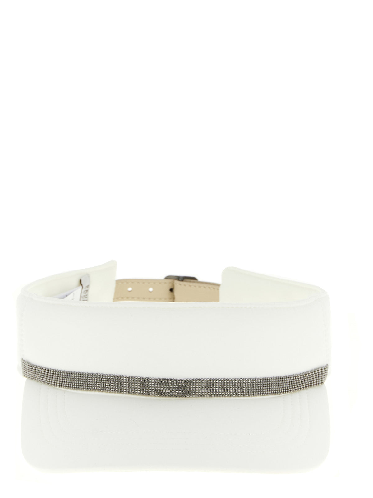 Brunello Cucinelli White Polyester Cap (Baseball Hat)