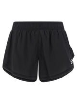 Y-3 Black Polyamide Bermuda Shorts