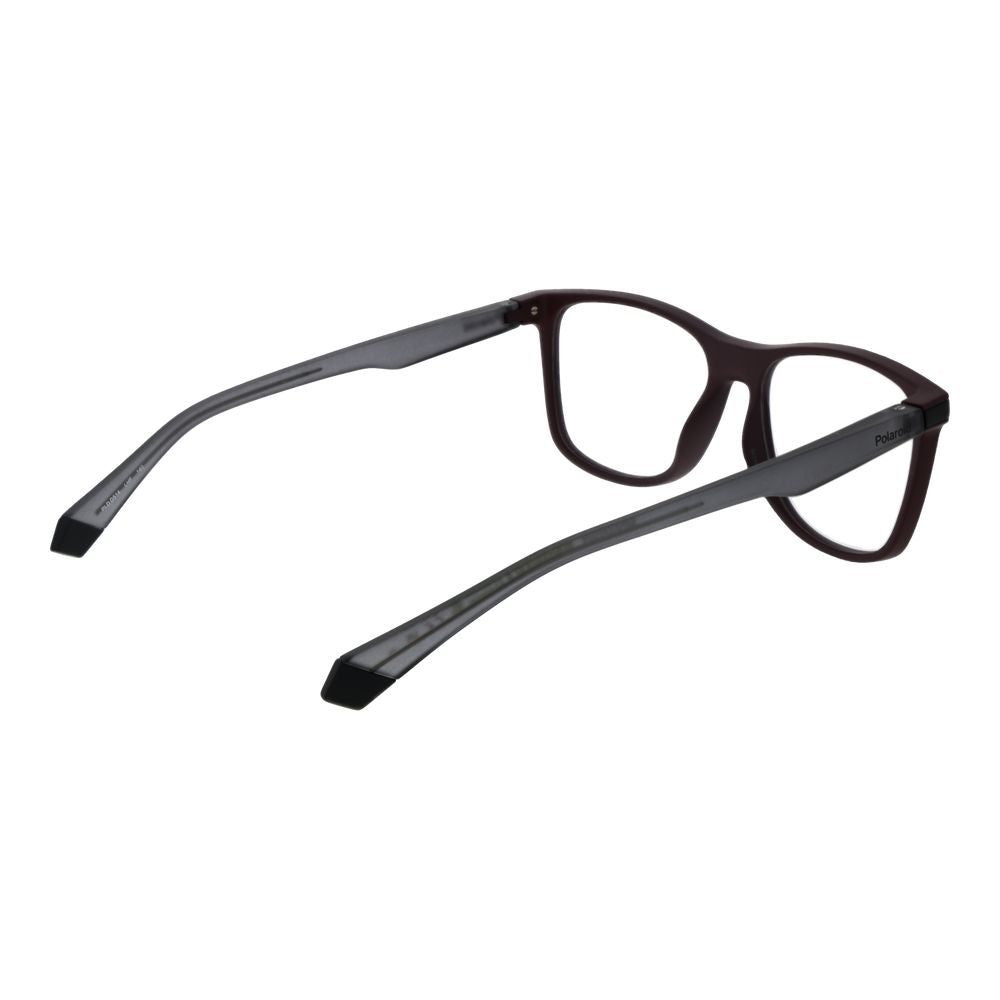 Polaroid Burgundy Polyester Glasses (Frames) - Stylish & Durable